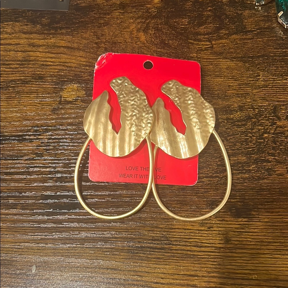 Gold Hoop Earrings